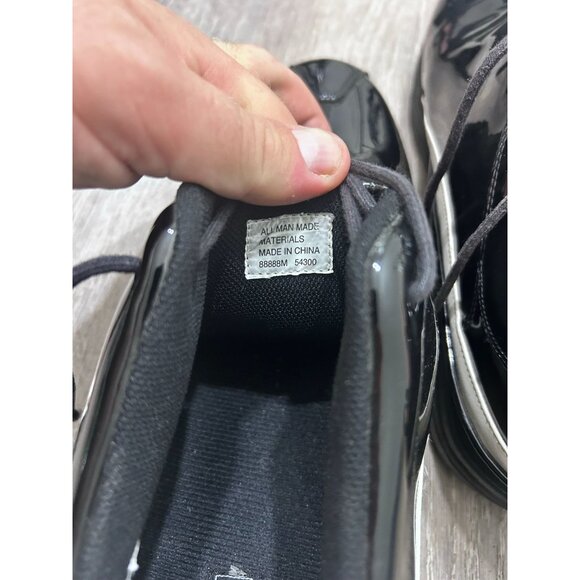 Vintage Marc Ecko Dress Style Shoes Men's Size 16 M Patent Oxfords  Black - Picture 6 of 7